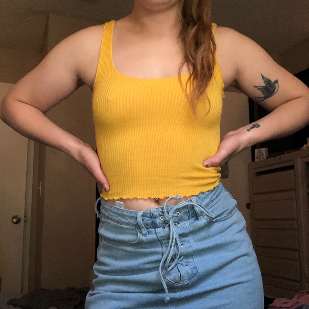 Sky and sparrow tank top